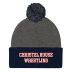 Christel House Wrestling Pom-Pom Beanie