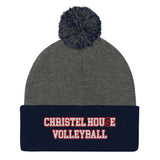 Christel House Volleyball Pom-Pom Beanie
