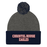 Christel House Eagles Pom-Pom Beanie