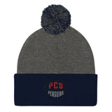 PCS Penguins Ice Hockey Pom-Pom Beanie