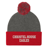 Christel House Eagles Pom-Pom Beanie