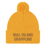 Bull Island Grappling Pom-Pom Beanie