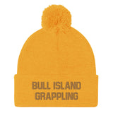 Bull Island Grappling Pom-Pom Beanie