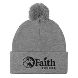 Faith Christian School Pom-Pom Beanie
