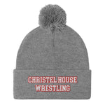 Christel House Wrestling Pom-Pom Beanie