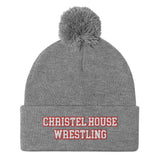 Christel House Wrestling Pom-Pom Beanie