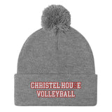 Christel House Volleyball Pom-Pom Beanie