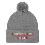 Christel House Soccer Pom-Pom Beanie