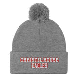 Christel House Eagles Pom-Pom Beanie