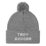 Troy Soccer Pom-Pom Beanie