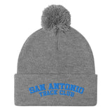 San Antonio Track Club Pom-Pom Beanie