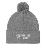 Westminster Volleyball Pom-Pom Beanie