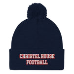 Christel House Football Pom-Pom Beanie