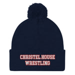 Christel House Wrestling Pom-Pom Beanie
