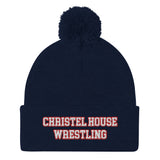 Christel House Wrestling Pom-Pom Beanie