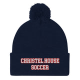 Christel House Soccer Pom-Pom Beanie