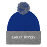 Eagles Hockey Pom-Pom Beanie