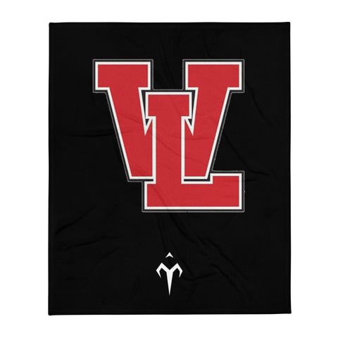Whitmore Lake Wrestling Throw Blanket