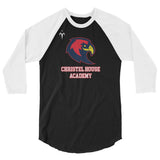 Christel House Academy 3/4 sleeve raglan shirt
