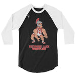 WL Wrestling 3/4 sleeve raglan shirt