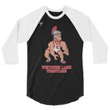 WL Wrestling 3/4 sleeve raglan shirt