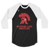 WL Wrestling 3/4 sleeve raglan shirt