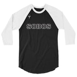 SOBOS 3/4 sleeve raglan shirt