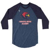 Christel House Academy 3/4 sleeve raglan shirt