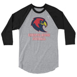 3/4 sleeve raglan shirt