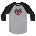 Troy Soccer 3/4 sleeve raglan shirt