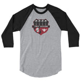 Troy Soccer 3/4 sleeve raglan shirt