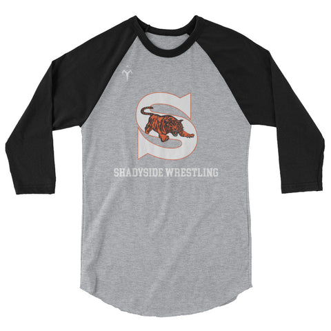 Shadyside Wrestling 3/4 sleeve raglan shirt