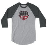 Troy Soccer 3/4 sleeve raglan shirt
