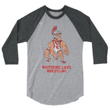 WL Wrestling 3/4 sleeve raglan shirt
