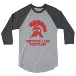 WL Wrestling 3/4 sleeve raglan shirt