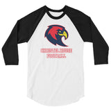 3/4 sleeve raglan shirt