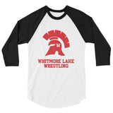 WL Wrestling 3/4 sleeve raglan shirt