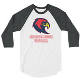 3/4 sleeve raglan shirt