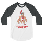 WL Wrestling 3/4 sleeve raglan shirt