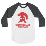 WL Wrestling 3/4 sleeve raglan shirt