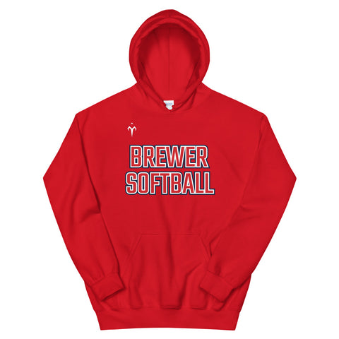 Brewer High School Softball Unisex Hoodie