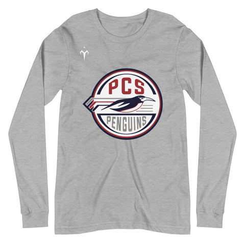 PCS Penguins Ice Hockey Unisex Long Sleeve Tee