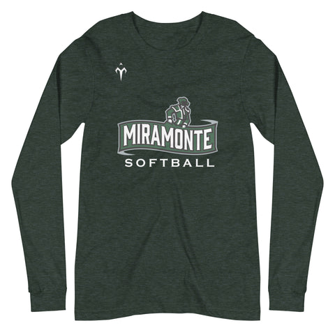 Miramonte Softball Unisex Long Sleeve Tee