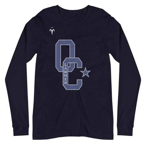 Orange County Lawmen Football Unisex Long Sleeve Tee