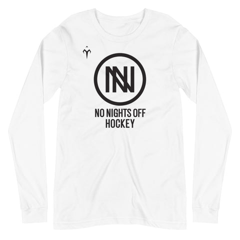 No Nights Off Hockey Unisex Long Sleeve Tee