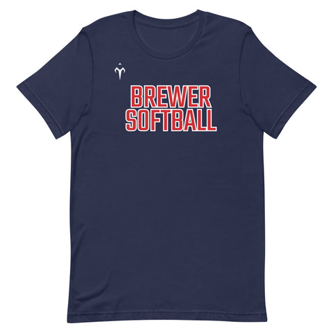 Brewer High School Softball Short-Sleeve Unisex T-Shirt