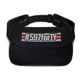 #597forTY Visor