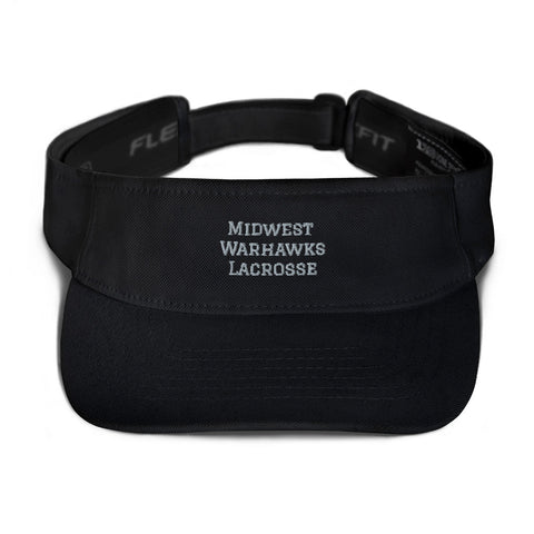 Midwest Warhawks Lacrosse Visor