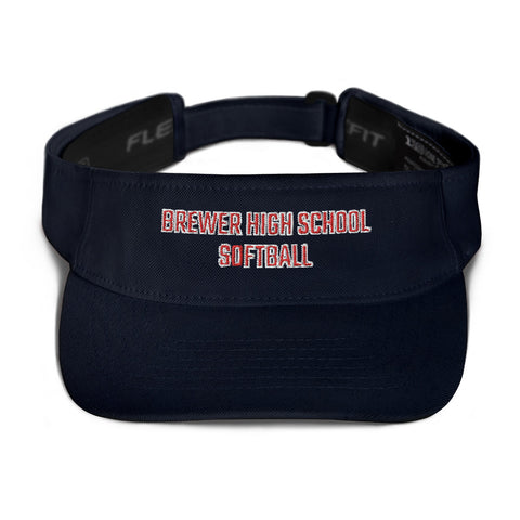 Brewer High School Softball Visor