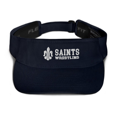 Saints Wrestling Visor